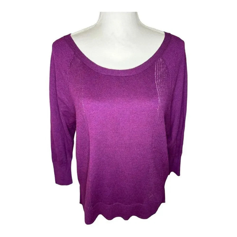 American Eagle Outfitters Size Small Purple Lightweight Sweater‎